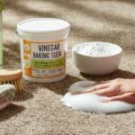clean Carpet with Vinegar and Baking