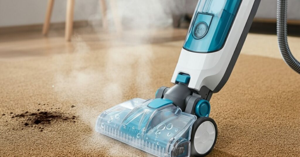 How Does a Carpet Steam Cleaner Work