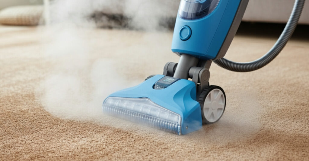 How Does a Carpet Steam Cleaner function