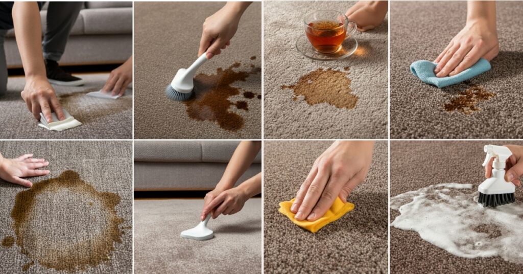 How To Remove Tea Stain From Carpet, Step-by-Step Guide