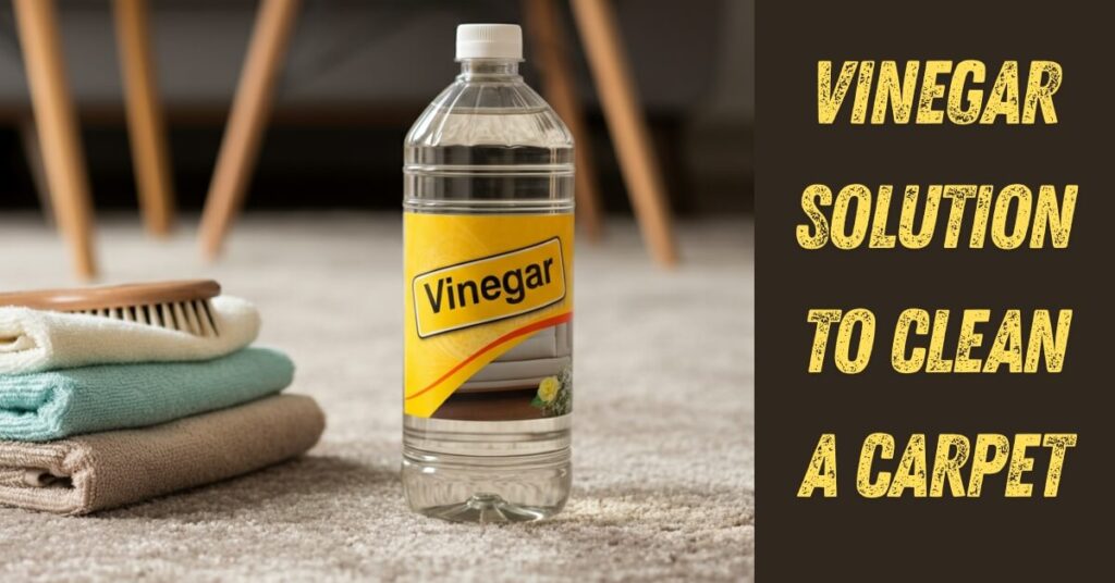 How to Clean a Carpet with Vinegar