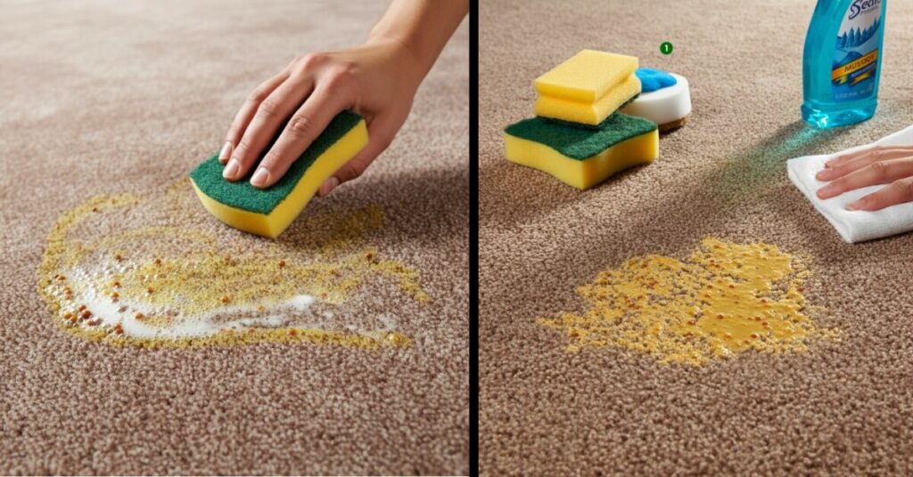 How to Get Mustard Stain Out of Carpet