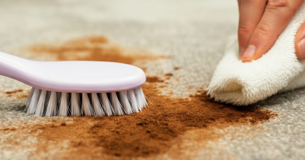 How to Remove Brown Stains After Carpet Cleaning (Step-By-Step)