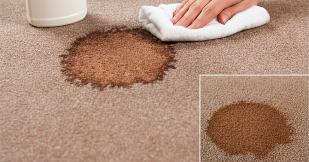How to Remove Hot Chocolate Stains From Carpet