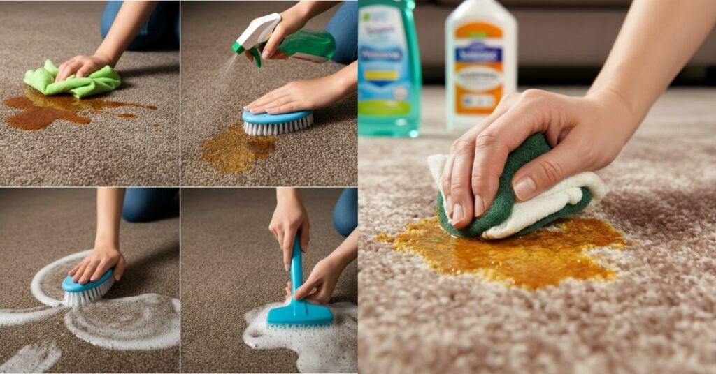 Step-by-Step Guide to Removing Curry Stains from Carpet