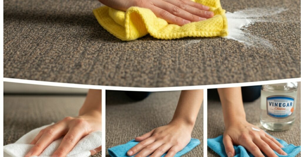 Step-by-Step How to Clean Your Carpet Without Using a Carpet Cleaner