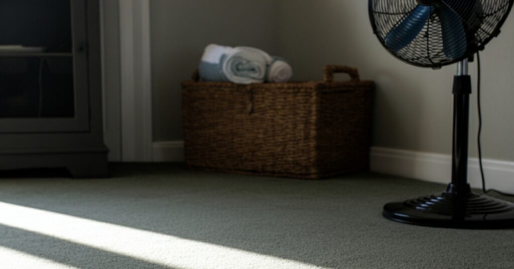 When to Walk on Carpet Again