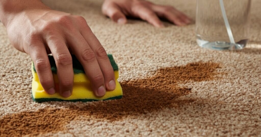 How Do I Get Wood Stain Out of Carpet