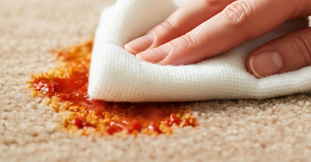 How to Remove Spaghetti Sauce Stains from Carpet